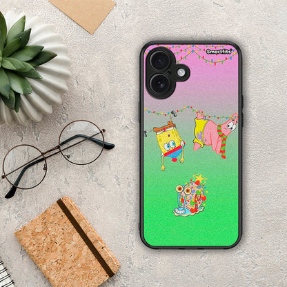 Xmas Lights - iPhone 16 Plus θήκη