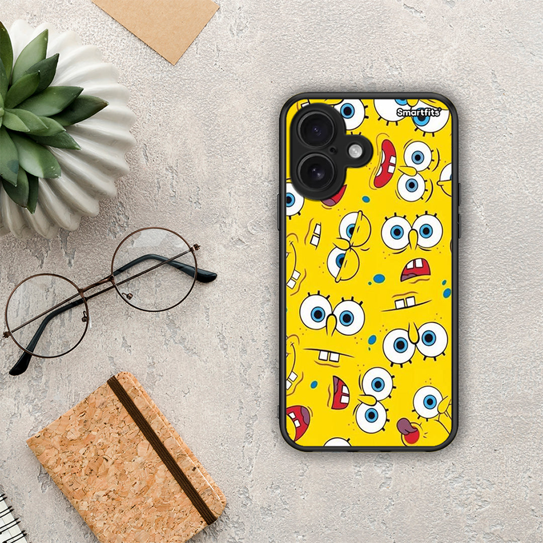 PopArt Sponge - iPhone 16 θήκη