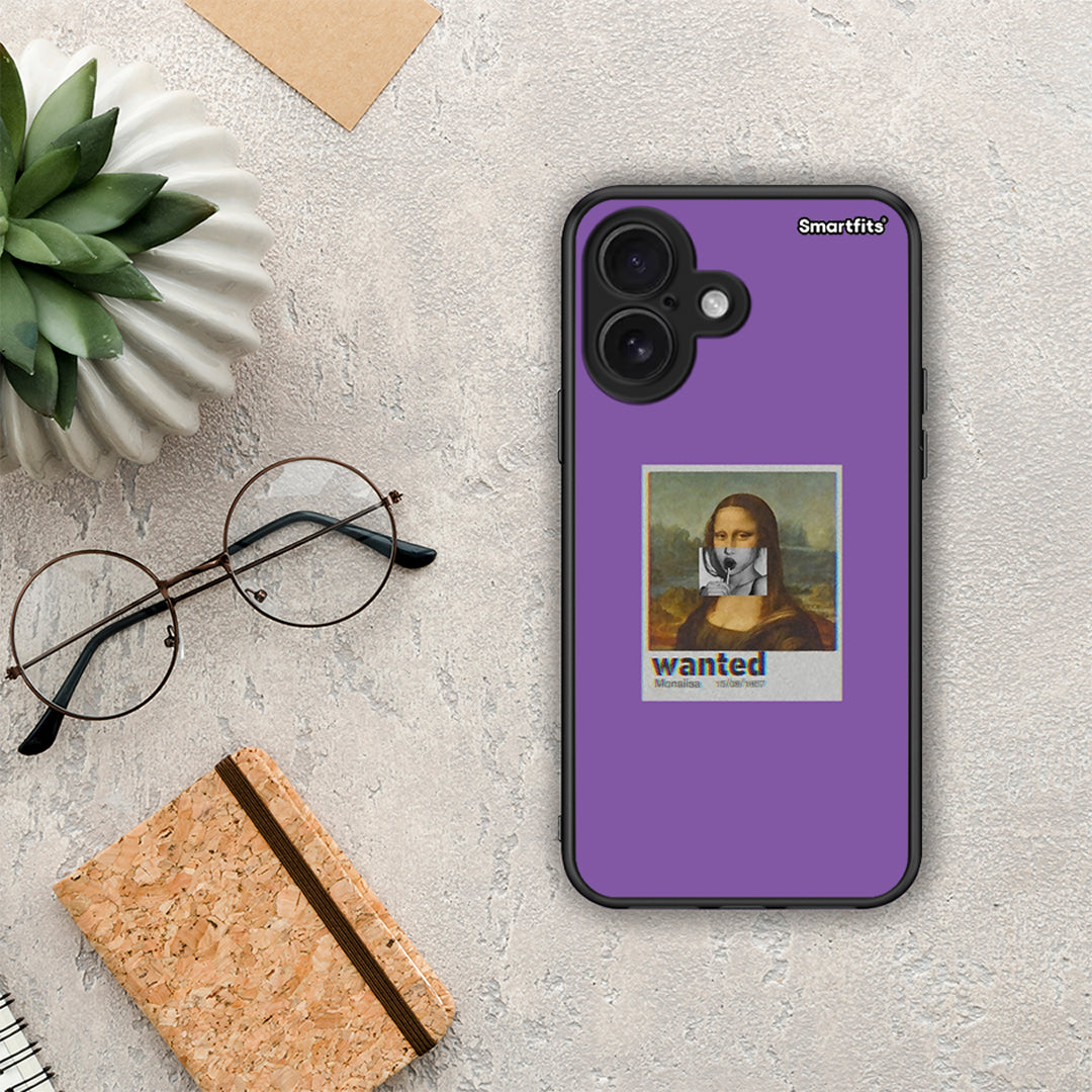 Popart Monalisa - iPhone 16 θήκη