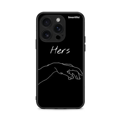 iPhone 16 Pro Aeshetic Love 1 Θήκη Αγίου Βαλεντίνου από τη Smartfits με σχέδιο στο πίσω μέρος και μαύρο περίβλημα | Smartphone case with colorful back and black bezels by Smartfits
