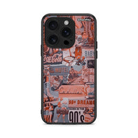 Thumbnail for iPhone 16 Pro Born In 90s θήκη από τη Smartfits με σχέδιο στο πίσω μέρος και μαύρο περίβλημα | Smartphone case with colorful back and black bezels by Smartfits