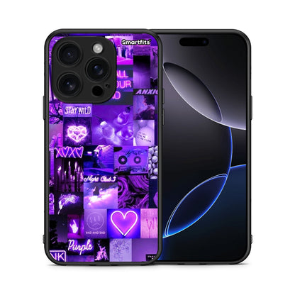 Collage Stay Wild - iPhone 16 Pro θήκη