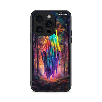 iPhone 16 Pro Halloween Ghost θήκη από τη Smartfits με σχέδιο στο πίσω μέρος και μαύρο περίβλημα | Smartphone case with colorful back and black bezels by Smartfits