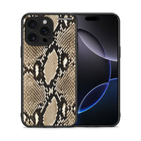 Thumbnail for Θήκη iPhone 16 Pro Max Fashion Snake Animal από τη Smartfits με σχέδιο στο πίσω μέρος και μαύρο περίβλημα | iPhone 16 Pro Max Fashion Snake Animal case with colorful back and black bezels