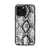 Thumbnail for 24 - iPhone 16 Pro Max White Snake Animal case, cover, bumper