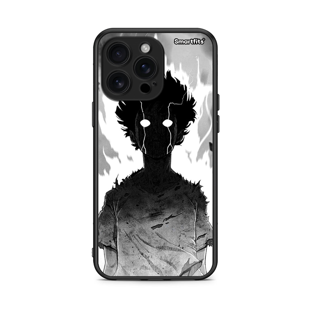 iPhone 16 Pro Max Anime Boy Θήκη από τη Smartfits με σχέδιο στο πίσω μέρος και μαύρο περίβλημα | Smartphone case with colorful back and black bezels by Smartfits