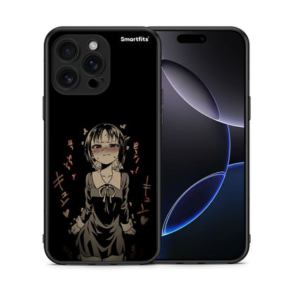 Θήκη iPhone 16 Pro Max Anime Girl από τη Smartfits με σχέδιο στο πίσω μέρος και μαύρο περίβλημα | iPhone 16 Pro Max Anime Girl case with colorful back and black bezels