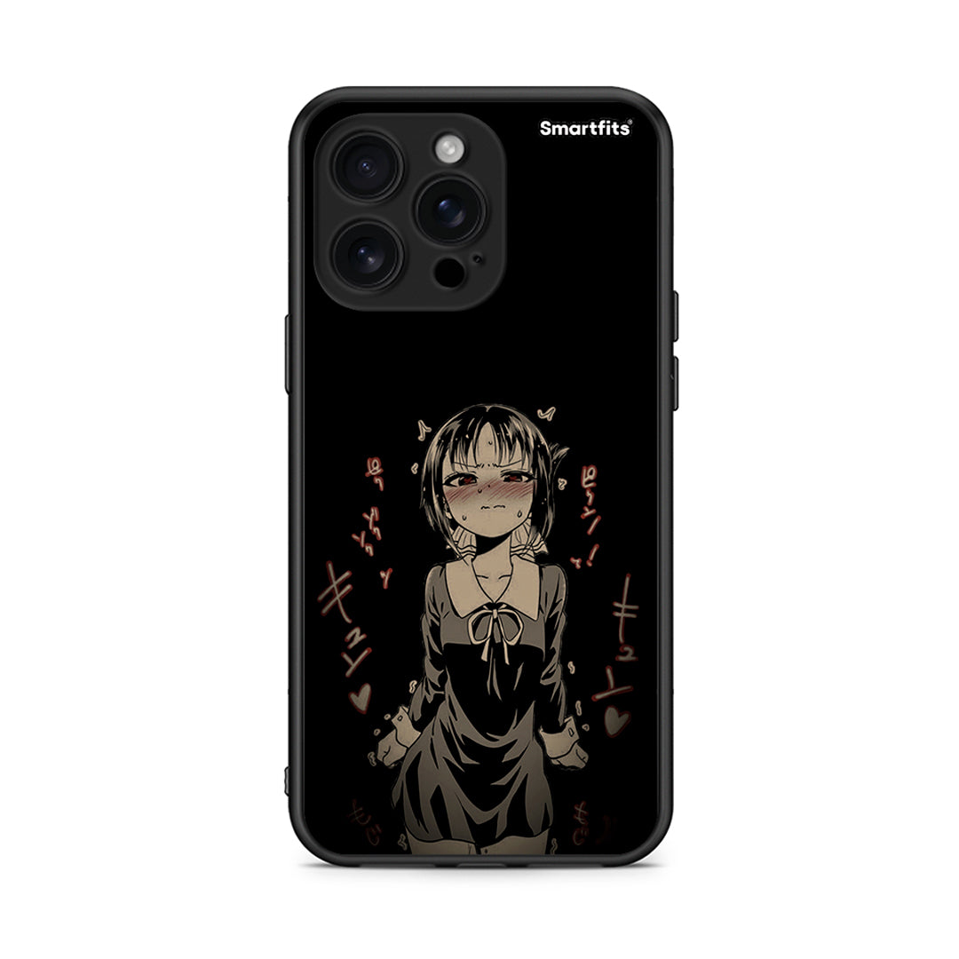 iPhone 16 Pro Max Anime Girl θήκη από τη Smartfits με σχέδιο στο πίσω μέρος και μαύρο περίβλημα | Smartphone case with colorful back and black bezels by Smartfits