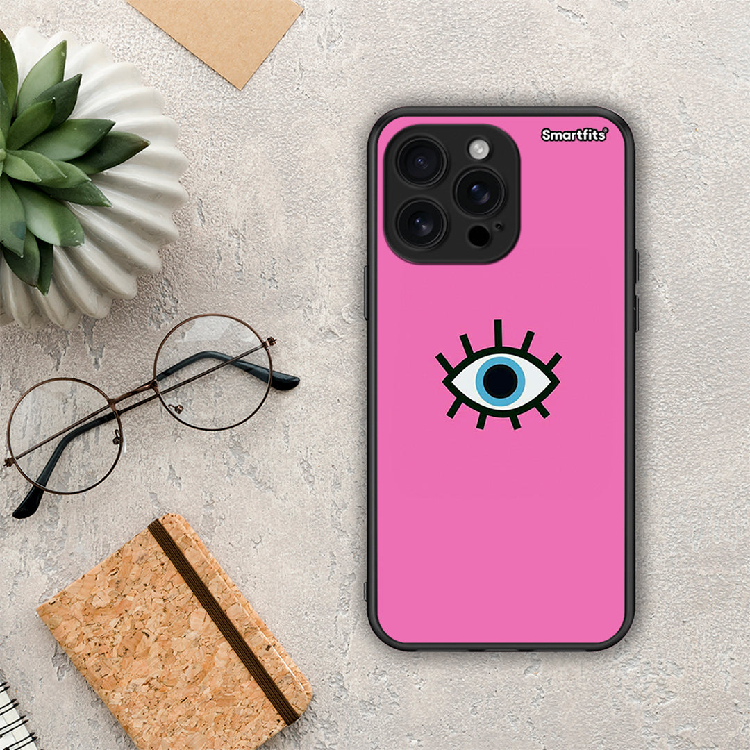 Blue Eye Pink - iPhone 16 Pro Max θήκη