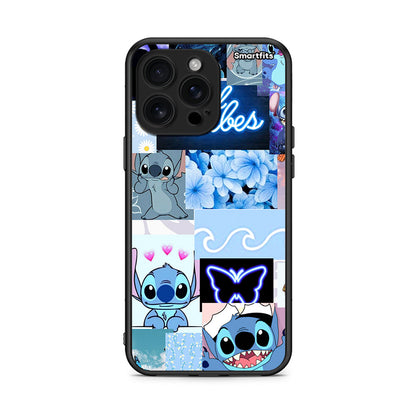 iPhone 16 Pro Max Collage Good Vibes Θήκη Αγίου Βαλεντίνου από τη Smartfits με σχέδιο στο πίσω μέρος και μαύρο περίβλημα | Smartphone case with colorful back and black bezels by Smartfits