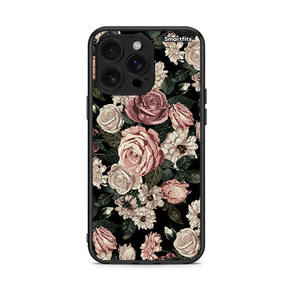 4 - iPhone 16 Pro Max Wild Roses Flower case, cover, bumper