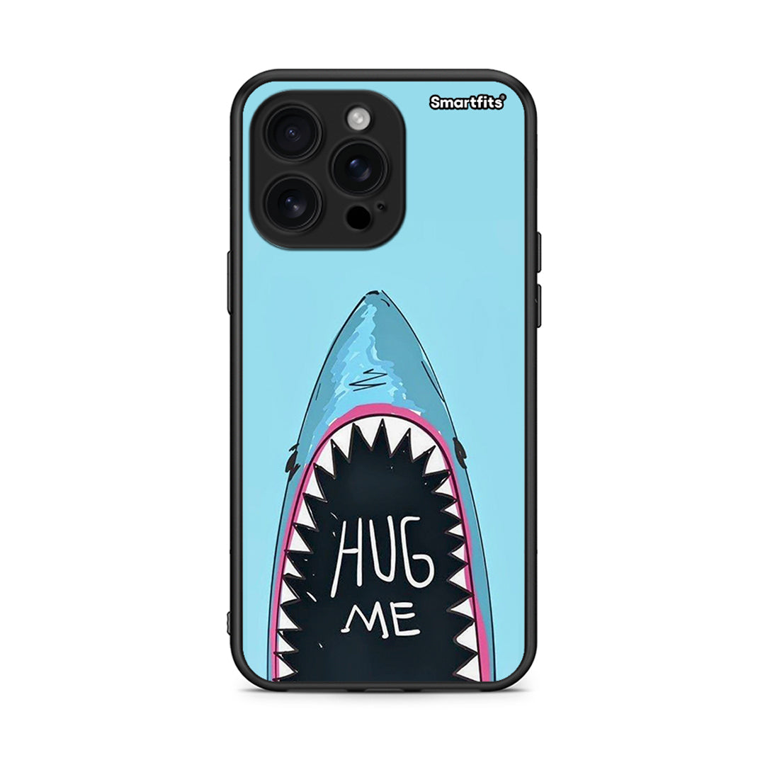 iPhone 16 Pro Max Hug Me θήκη από τη Smartfits με σχέδιο στο πίσω μέρος και μαύρο περίβλημα | Smartphone case with colorful back and black bezels by Smartfits
