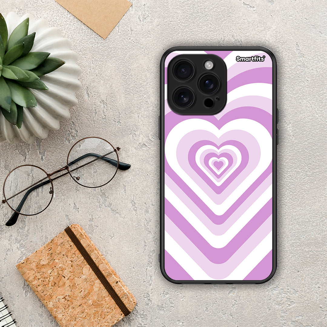 Lilac Hearts - iPhone 16 Pro Max θήκη