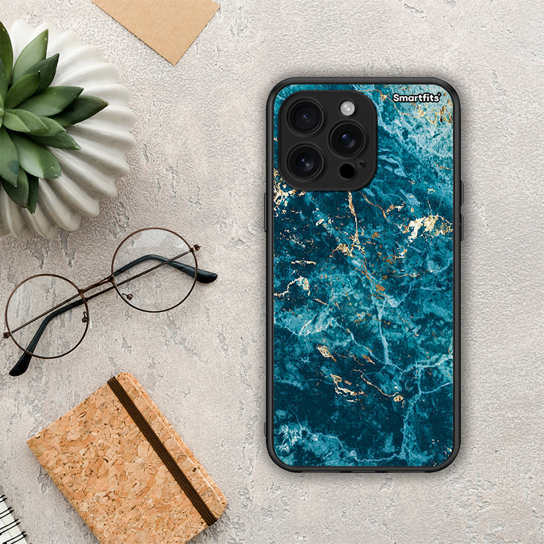 Marble Blue - iPhone 16 Pro Max θήκη