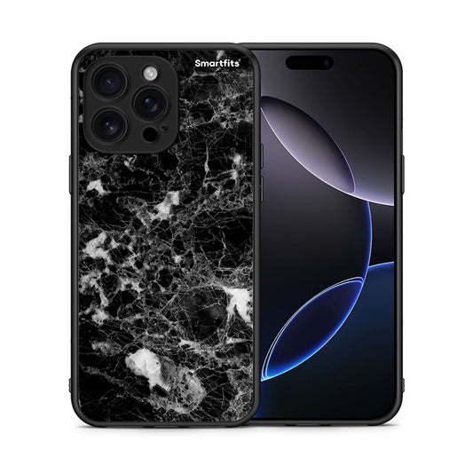 Θήκη iPhone 16 Pro Max Male Marble από τη Smartfits με σχέδιο στο πίσω μέρος και μαύρο περίβλημα | iPhone 16 Pro Max Male Marble case with colorful back and black bezels