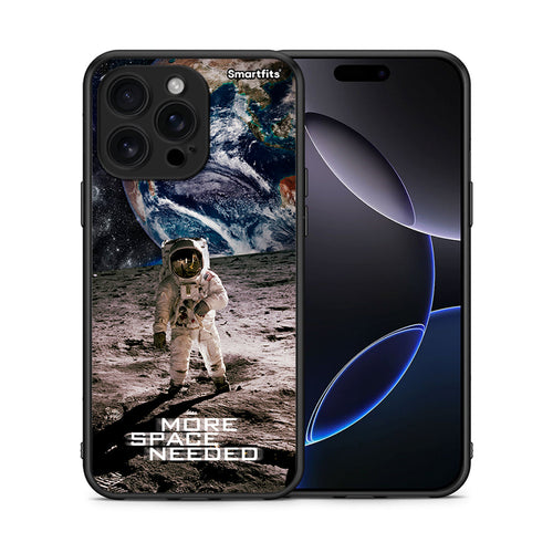 Θήκη iPhone 16 Pro Max More Space από τη Smartfits με σχέδιο στο πίσω μέρος και μαύρο περίβλημα | iPhone 16 Pro Max More Space case with colorful back and black bezels