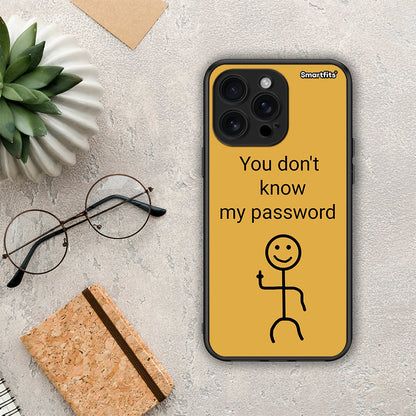 My Password - iPhone 16 Pro Max θήκη