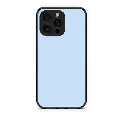 Θήκη iPhone 16 Pro Max Powder Blue από τη Smartfits με σχέδιο στο πίσω μέρος και μαύρο περίβλημα | iPhone 16 Pro Max Powder Blue case with colorful back and black bezels