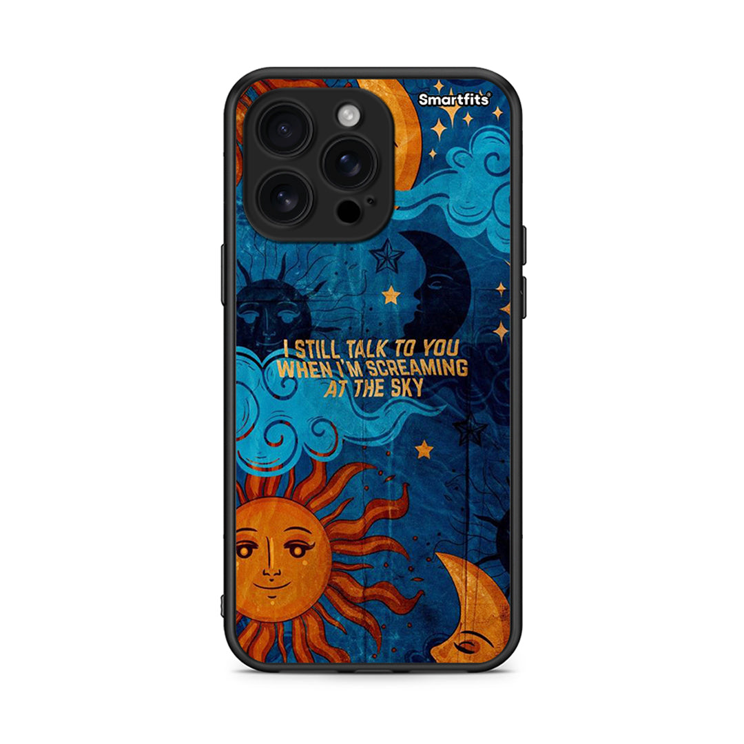 iPhone 16 Pro Max Screaming Sky θήκη από τη Smartfits με σχέδιο στο πίσω μέρος και μαύρο περίβλημα | Smartphone case with colorful back and black bezels by Smartfits