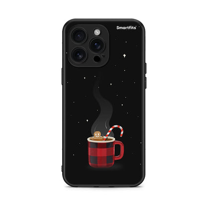 iPhone 16 Pro Max Xmas Bathing θήκη από τη Smartfits με σχέδιο στο πίσω μέρος και μαύρο περίβλημα | Smartphone case with colorful back and black bezels by Smartfits