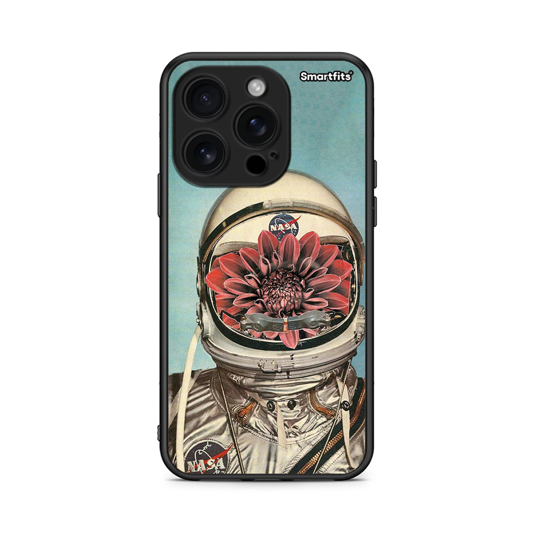 iPhone 16 Pro Nasa Bloom θήκη από τη Smartfits με σχέδιο στο πίσω μέρος και μαύρο περίβλημα | Smartphone case with colorful back and black bezels by Smartfits