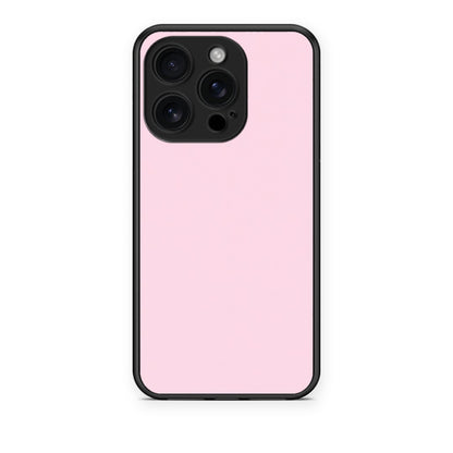 Θήκη iPhone 16 Pro Pale Pink από τη Smartfits με σχέδιο στο πίσω μέρος και μαύρο περίβλημα | iPhone 16 Pro Pale Pink case with colorful back and black bezels