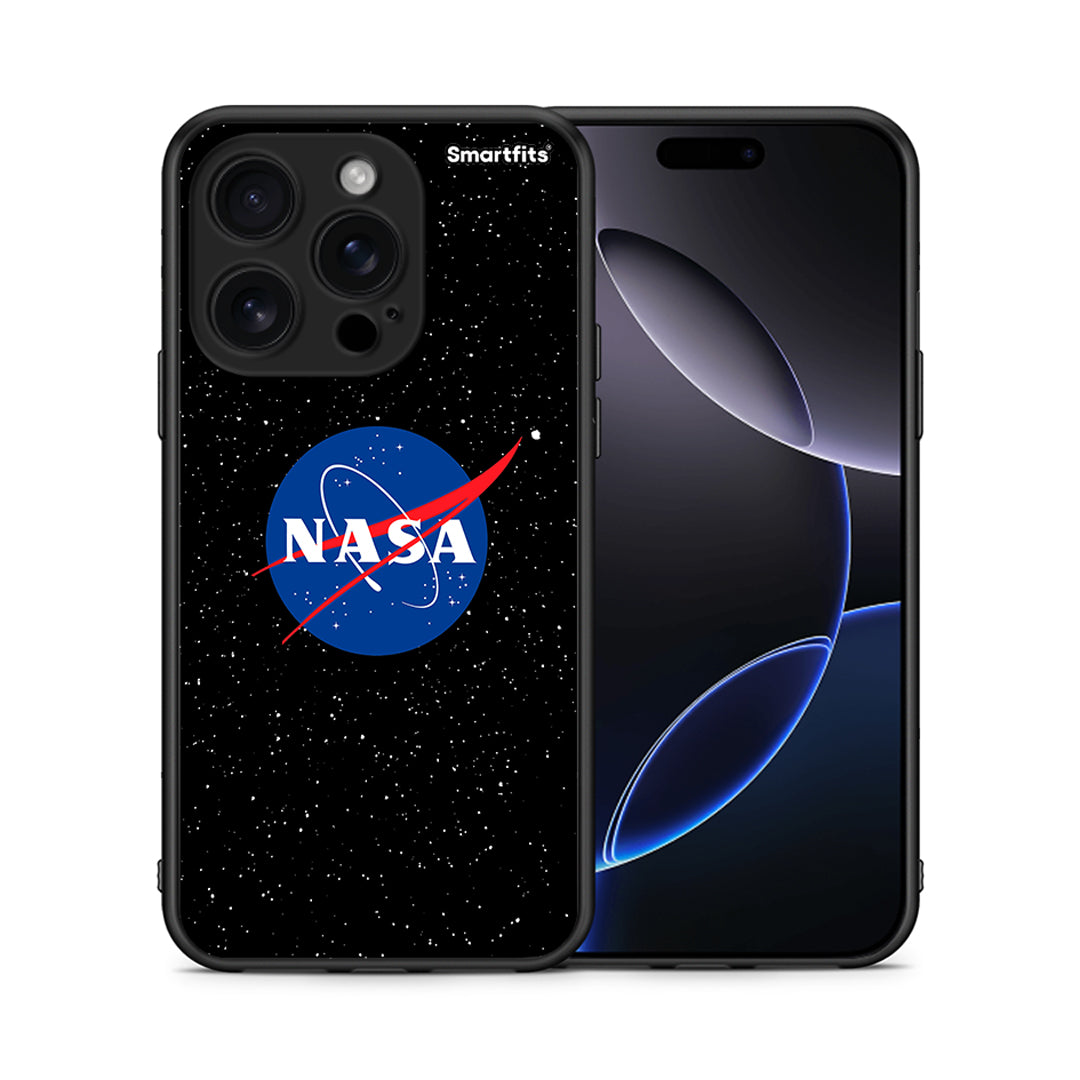 Θήκη iPhone 16 Pro NASA PopArt από τη Smartfits με σχέδιο στο πίσω μέρος και μαύρο περίβλημα | iPhone 16 Pro NASA PopArt case with colorful back and black bezels