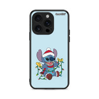 Thumbnail for iPhone 16 Pro Santa Stich θήκη από τη Smartfits με σχέδιο στο πίσω μέρος και μαύρο περίβλημα | Smartphone case with colorful back and black bezels by Smartfits