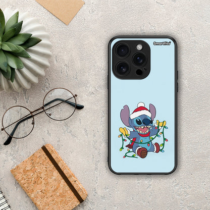 Santa Stich - iPhone 16 Pro θήκη