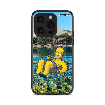 iPhone 16 Pro Summer Happiness Θήκη από τη Smartfits με σχέδιο στο πίσω μέρος και μαύρο περίβλημα | Smartphone case with colorful back and black bezels by Smartfits