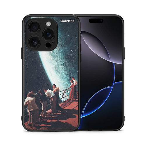 Θήκη iPhone 16 Pro Surreal View από τη Smartfits με σχέδιο στο πίσω μέρος και μαύρο περίβλημα | iPhone 16 Pro Surreal View case with colorful back and black bezels