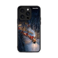 Thumbnail for iPhone 16 Pro Xmas Train θήκη από τη Smartfits με σχέδιο στο πίσω μέρος και μαύρο περίβλημα | Smartphone case with colorful back and black bezels by Smartfits