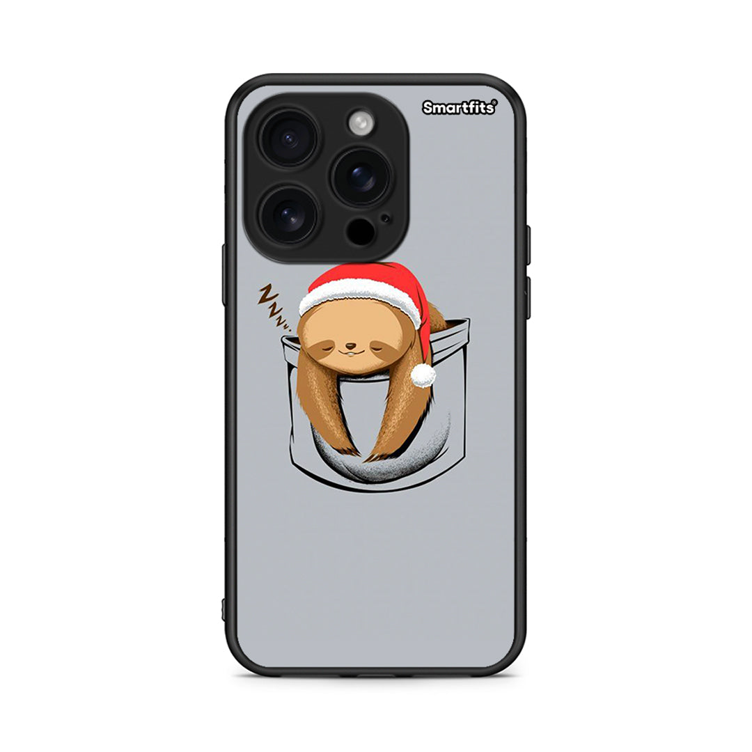 iPhone 16 Pro Xmas Zzzz θήκη από τη Smartfits με σχέδιο στο πίσω μέρος και μαύρο περίβλημα | Smartphone case with colorful back and black bezels by Smartfits