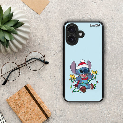 Santa Stich - iPhone 16 θήκη