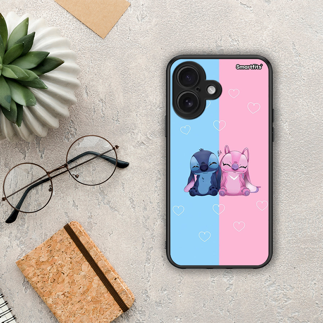 Stitch And Angel - iPhone 16 θήκη