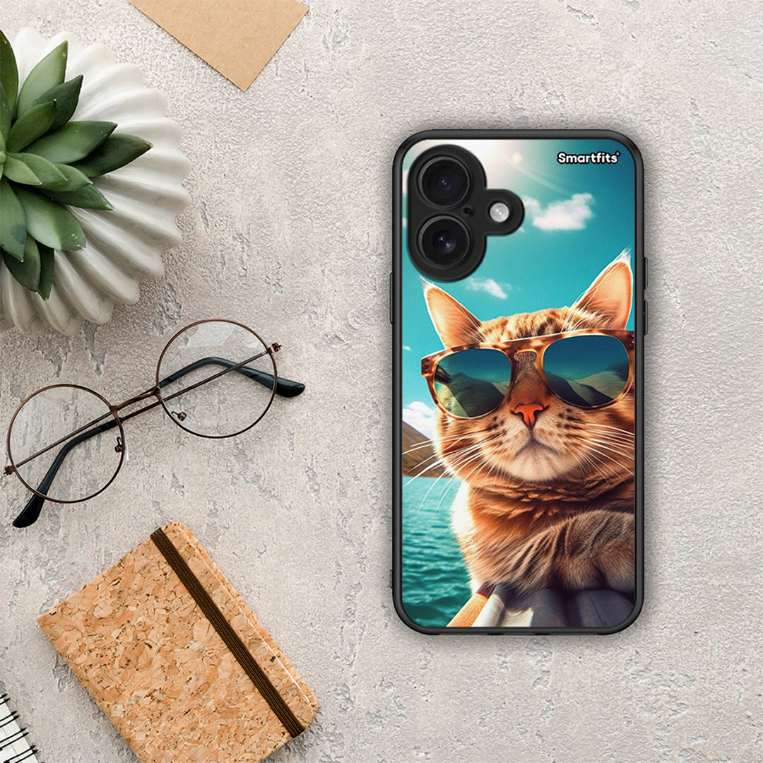 Summer Cat - iPhone 16 θήκη