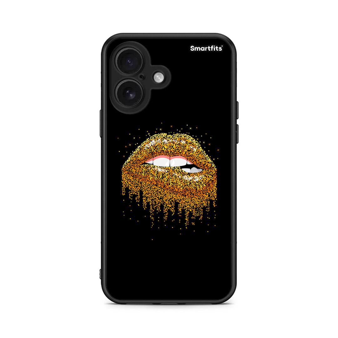 4 - iPhone 16 Golden Valentine case, cover, bumper