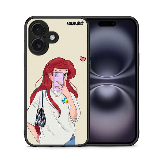 Walking Mermaid - iPhone 16 θήκη