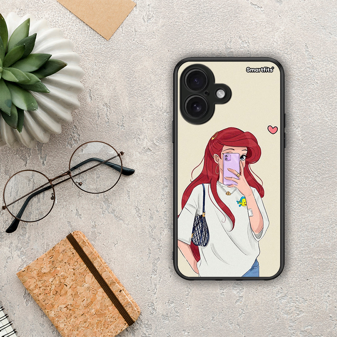 Walking Mermaid - iPhone 16 θήκη
