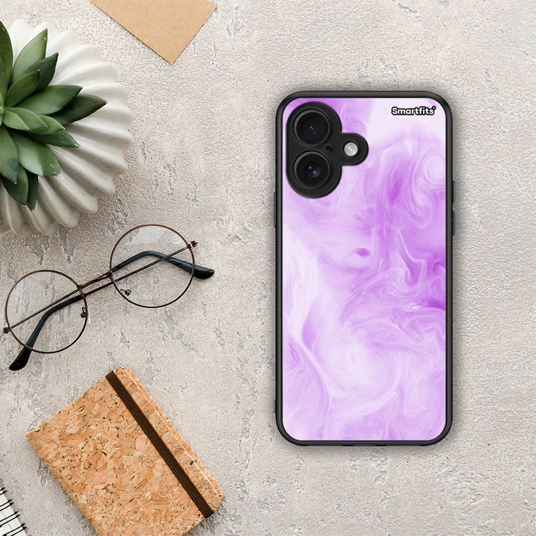 Watercolor Lavender - iPhone 16 θήκη