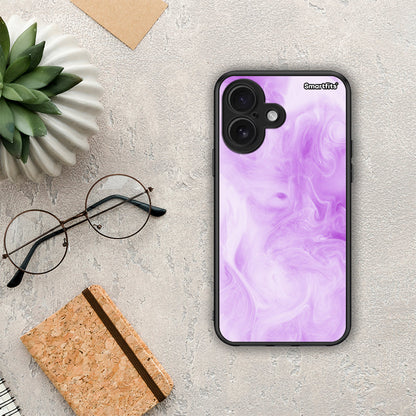 Watercolor Lavender - iPhone 16 θήκη
