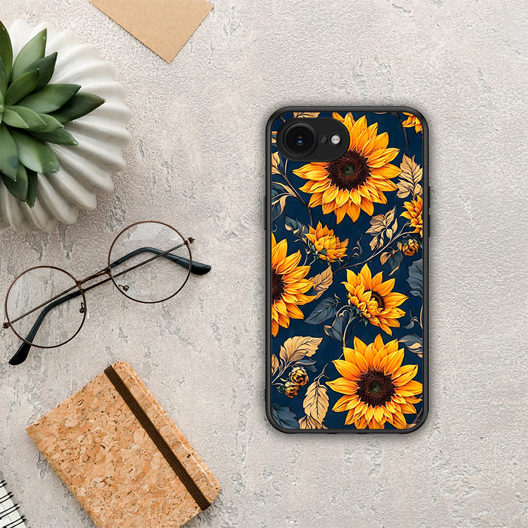 Autumn Sunflowers - iPhone 16e θήκη