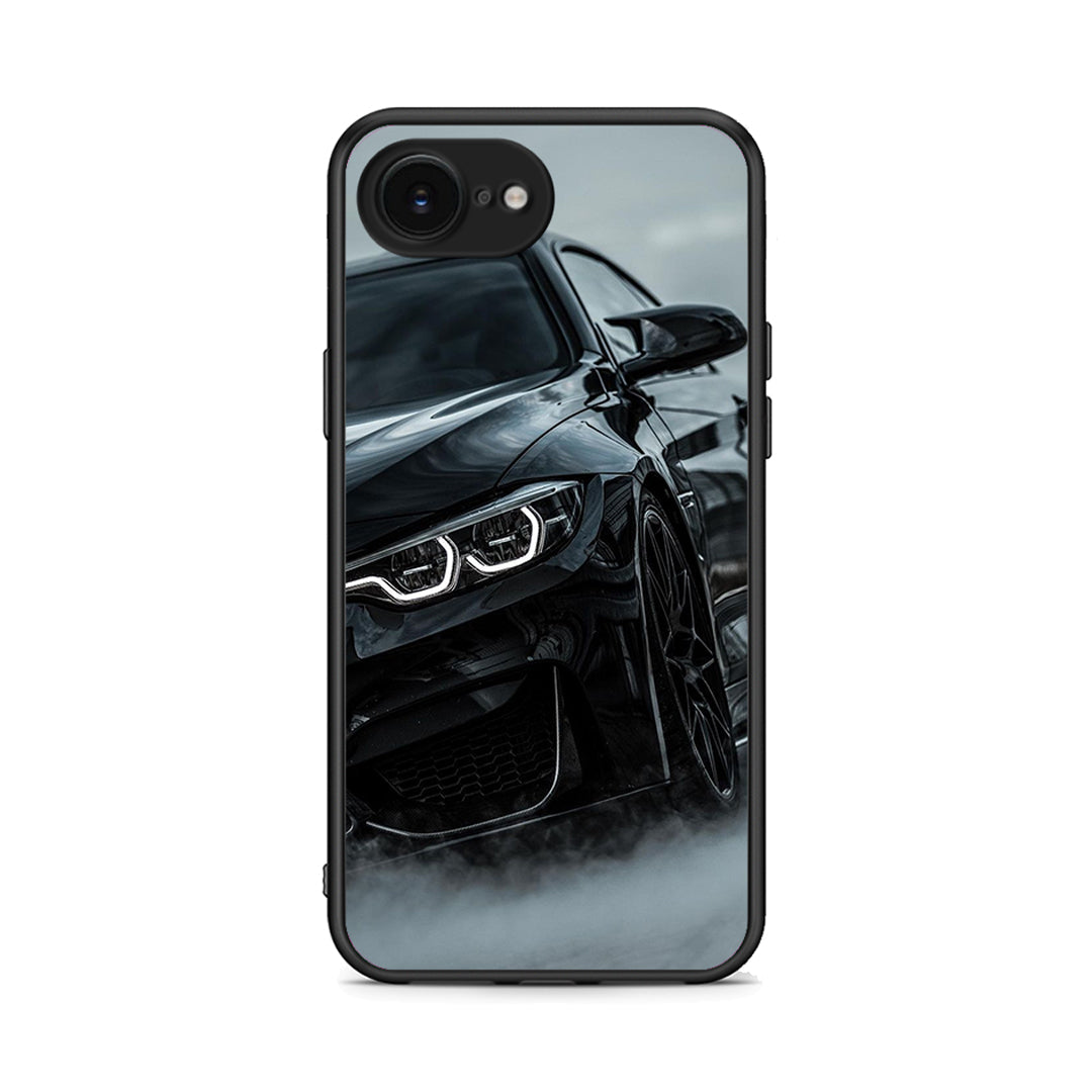 iPhone 16e Black BMW θήκη από τη Smartfits με σχέδιο στο πίσω μέρος και μαύρο περίβλημα | Smartphone case with colorful back and black bezels by Smartfits