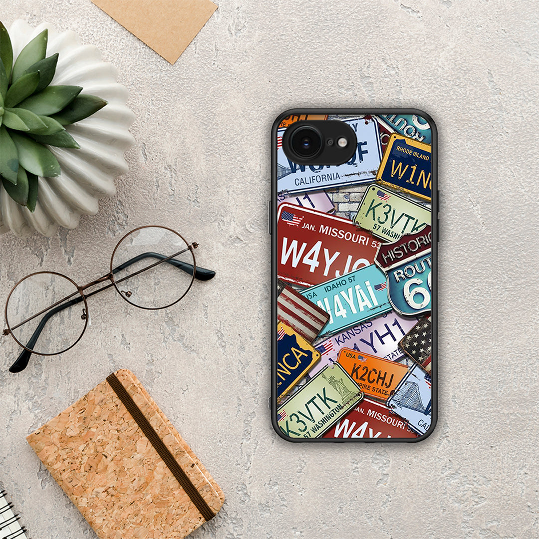 Car Plates - iPhone 16e θήκη