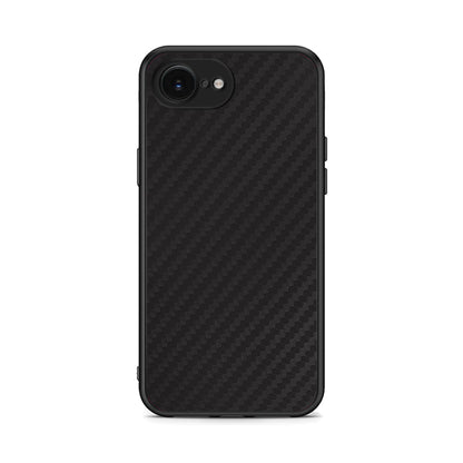 iPhone 16e Carbon Black θήκη από τη Smartfits με σχέδιο στο πίσω μέρος και μαύρο περίβλημα | Smartphone case with colorful back and black bezels by Smartfits