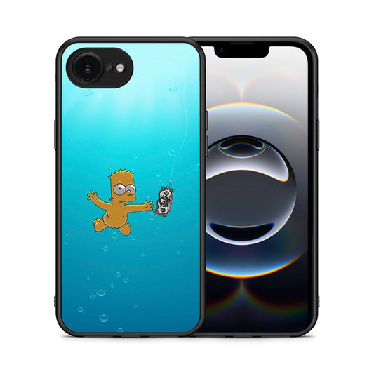 Θήκη iPhone 16e Chasing Money από τη Smartfits με σχέδιο στο πίσω μέρος και μαύρο περίβλημα | iPhone 16e Chasing Money case with colorful back and black bezels