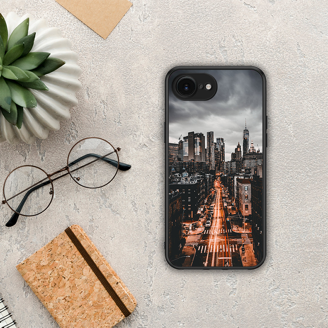 City Lights - iPhone 16e θήκη