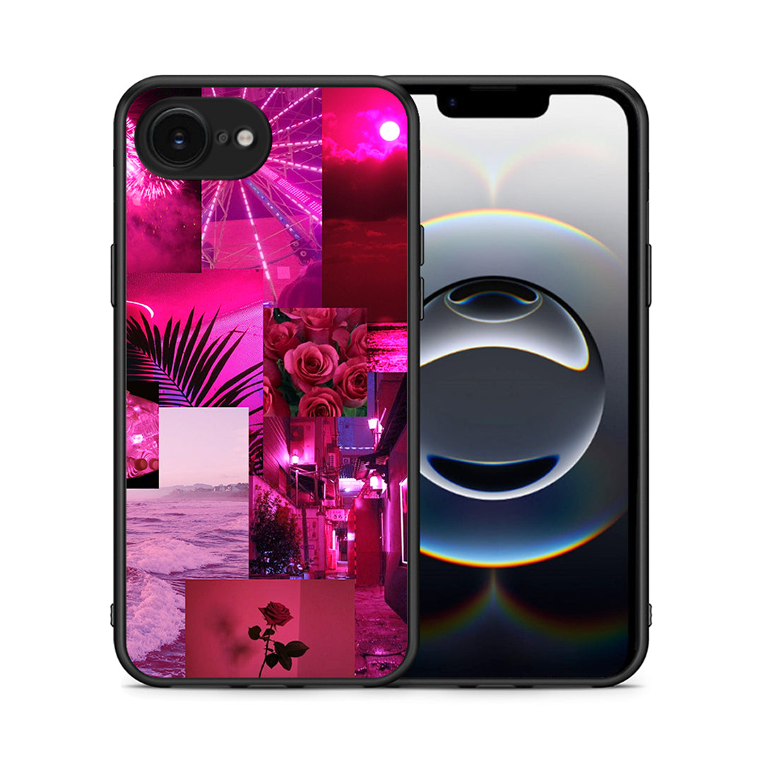 Collage Red Roses - iPhone 16e θήκη