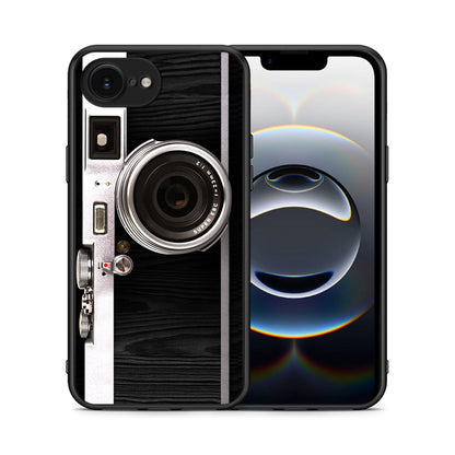 Θήκη iPhone 16e Emily In Paris από τη Smartfits με σχέδιο στο πίσω μέρος και μαύρο περίβλημα | iPhone 16e Emily In Paris case with colorful back and black bezels