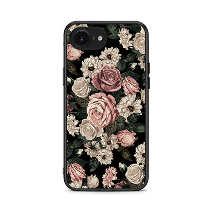 4 - iPhone 16e Wild Roses Flower case, cover, bumper
